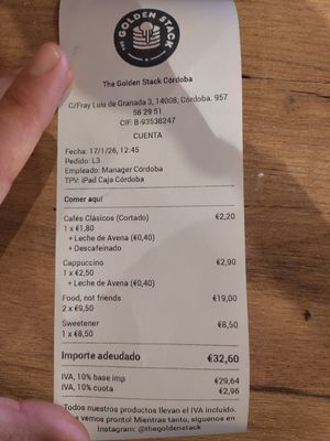  at The Golden Stack in Cordoba