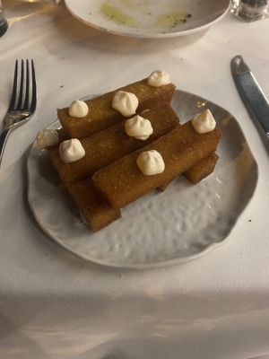 Polenta Fries   at Commando in Mellieha