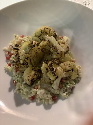 Roasted cauliflower   at Commando in Mellieha