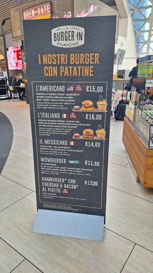  at FCO - La Fucina Autogrill - T3 in Fiumicino