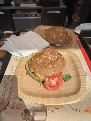 Heated up on the grill  at FCO - La Fucina Autogrill - T3 in Fiumicino