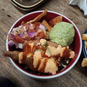 Banana blossom burrito bowl at Shane on Colby in Belgrave South