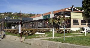 outside  at Prego in Portoroz
