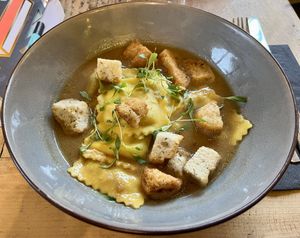 Ravioli   at Ye Olde Bridge Inn in Nottingham
