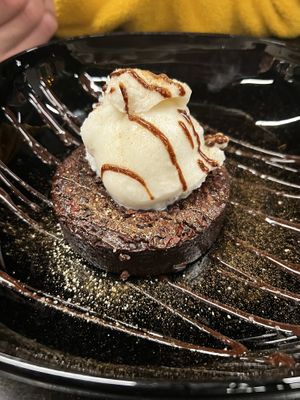   at Black Crust Pizzeria in Vik