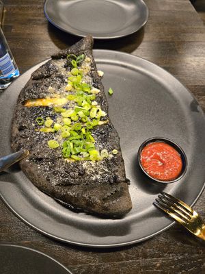  at Black Crust Pizzeria in Vik