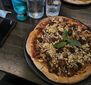  at Black Crust Pizzeria in Vik