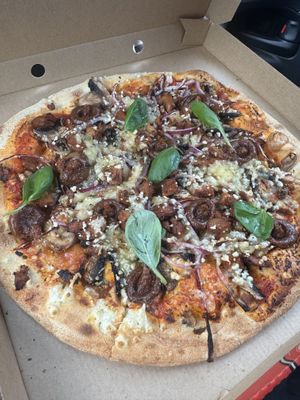 #10  at Black Crust Pizzeria in Vik