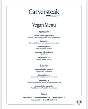   at Carversteak in Las Vegas