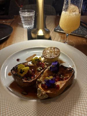 Roasted Honey Nut Squash  at Carversteak in Las Vegas