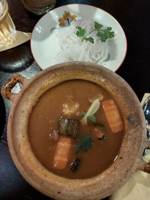 Ca Ri Chuoi Sap (Banana Curry) #Veganuary at Shamballa Vegetarian Bistro HoiAn in Hoi An