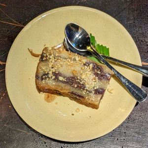 Grilled Banana Cake at Shamballa Vegetarian Bistro HoiAn in Hoi An