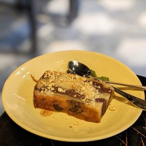 Grilled Banana Cake at Shamballa Vegetarian Bistro HoiAn in Hoi An