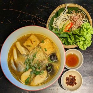 Bún Huế at Shamballa Vegetarian Bistro HoiAn in Hoi An