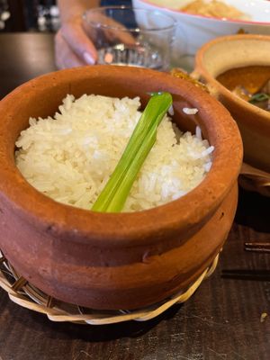 Claypot Rice
Com Niêu 20
 at Shamballa Vegetarian Bistro HoiAn in Hoi An