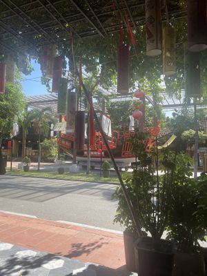 View from the window   at Shamballa Vegetarian Bistro HoiAn in Hoi An