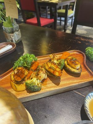 Mushrooms appetizers   at Shamballa Vegetarian Bistro HoiAn in Hoi An