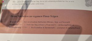 Speisekarte at Daintree Pinsa Bar in Munich