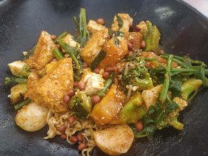 Mala dish at Vegetarian Villas 素雅轩 in West Singapore