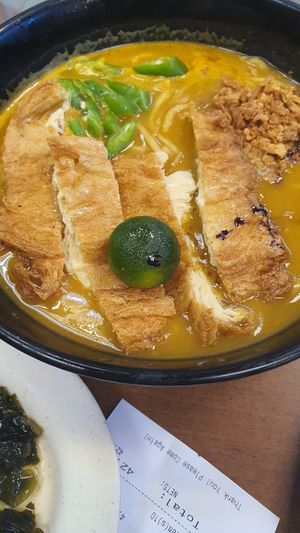 Mee rebus at Vegetarian Villas 素雅轩 in West Singapore