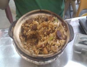 Claypot Rice at Vegetarian Villas 素雅轩 in West Singapore