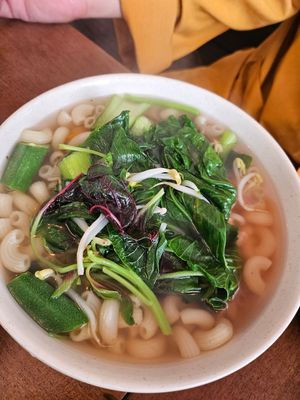 Macoroni soup YTF ~ 18/6/24 at Vegetarian Villas 素雅轩 in West Singapore