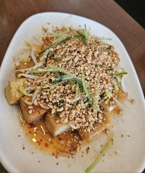 Thai style tofu ~ 18/6/24 at Vegetarian Villas 素雅轩 in West Singapore