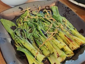 stir fried vegetables at Vegetarian Villas 素雅轩 in West Singapore