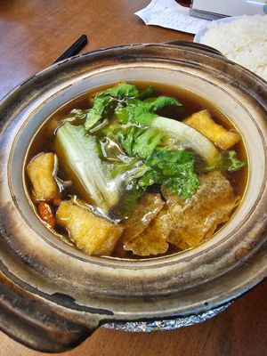 Bak Kut Teh. at Vegetarian Villas 素雅轩 in West Singapore