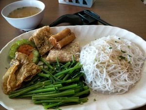 Yong Tau Fu  at Vegetarian Villas 素雅轩 in West Singapore