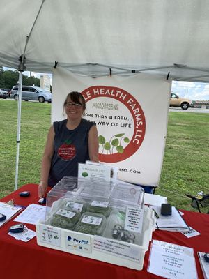 At the Vestivia Hills Farmers Market  at Incredible Health Farms in Jemison