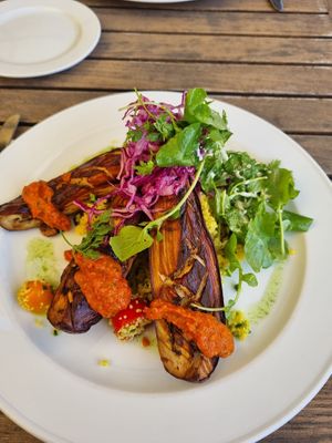 Eggplant at Cantina don Camillo in Basel