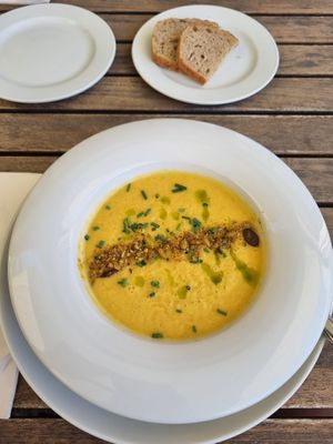 Melon Soup at Cantina don Camillo in Basel