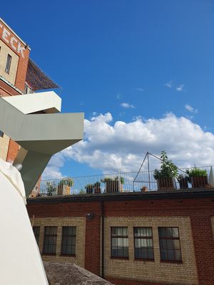 View at Cantina don Camillo in Basel