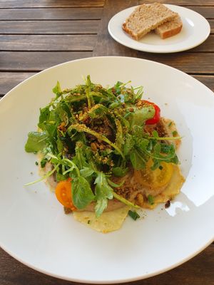 Predish- celery carpaccio at Cantina don Camillo in Basel