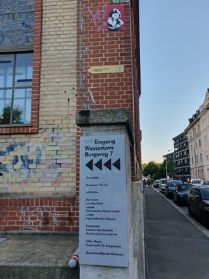 Entrance at Cantina don Camillo in Basel