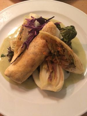 Gemüserollen at Cantina don Camillo in Basel