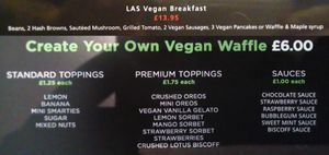 We need to return to try the breakfast and waffles at Love A Slice in Beckenham