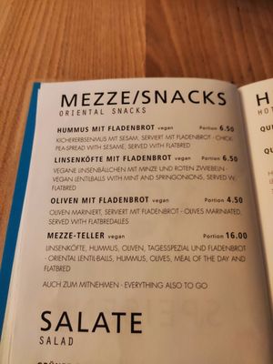 Vegan snacks at Acero - Eiscafé und Bistro in Basel