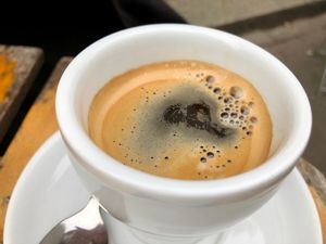 good coffee at Acero - Eiscafé und Bistro in Basel