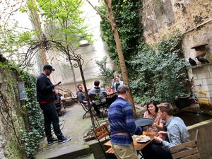 garden at Acero - Eiscafé und Bistro in Basel