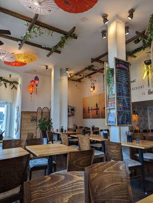 The restaurant at Comai - East in Frankfurt