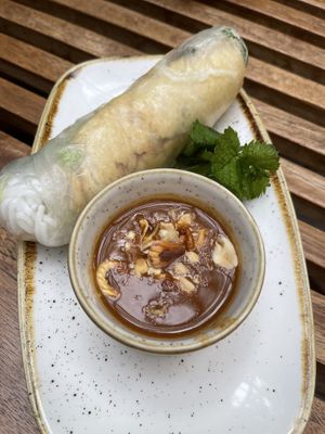 Vegan summerroll  at Comai - East in Frankfurt