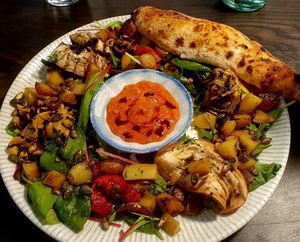 Best vegan Pizza in Frankfurt at Zampano Pizza & Pasta in Frankfurt