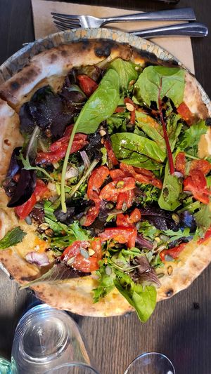 Pizza Verdissima at Zampano Pizza & Pasta in Frankfurt