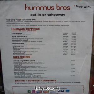  at Hummus Bros - St Pauls in London