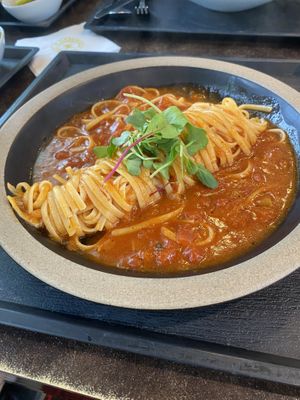 Tomato pasta   at Gomok in Chuncheon