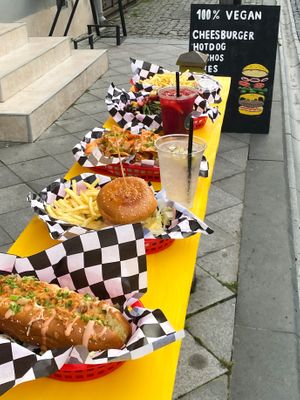 Try finding this tiny place near "chacha time”  at Fanjara - ფანჯარა in Batumi