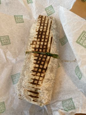 Hummus wrap  at Eeetwell in Gzira