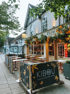 The restaurant   at KIBOU Japanese Kitchen & Bar in Solihull